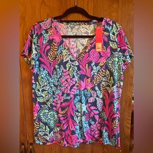 Lilly Pulitzer Meredith Tee. New with tags